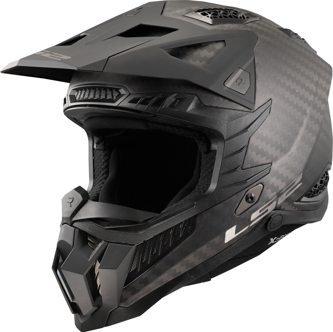LS2 MX703 X-Force Solid Carbon Casque de motocross Carbon matt S (55/56) Figure 1