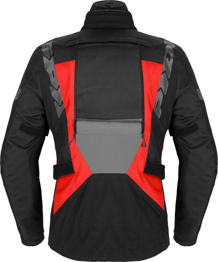 Spidi 4 Season Evo H2Out Giacca tessile da donna nero/grigio/rosso L Figura 3