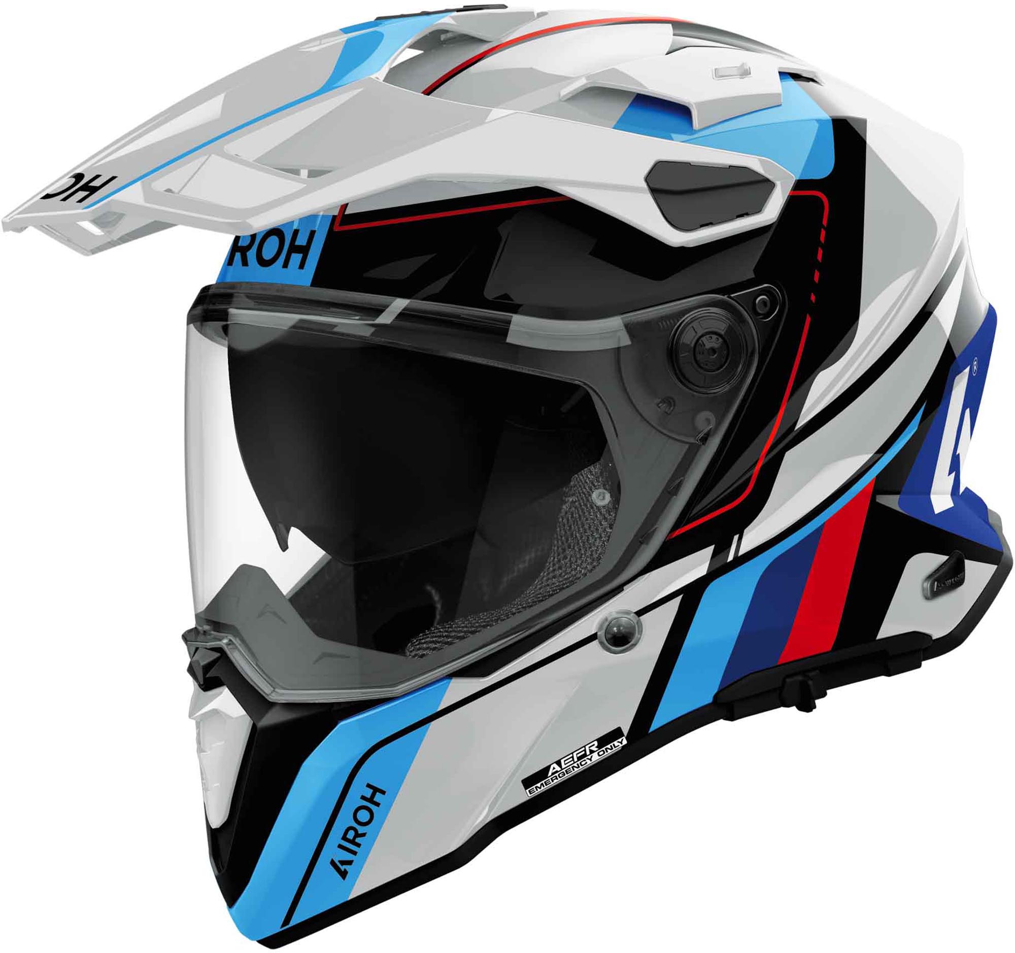Airoh Commander 2 Skip Motocross Helmet blue/white/black/red XXL (63) Figure 1