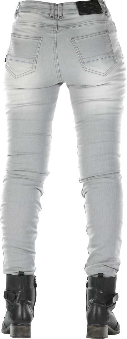 Overlap Stradale Damer motorcykel jeans grå 26 Figur 4