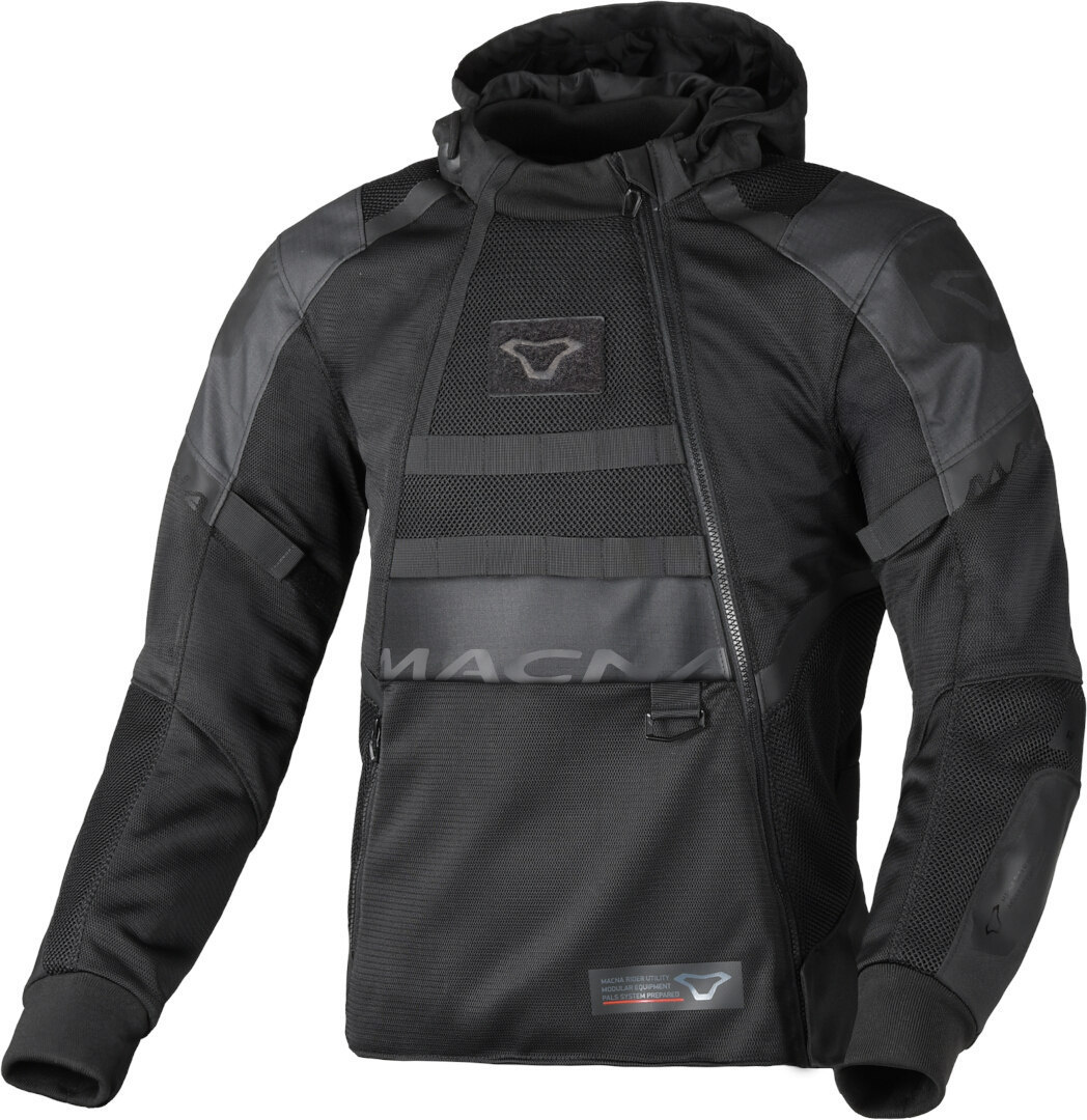 Macna Rebelite Motorcycle Textile Jacket black 4XL Figure 1