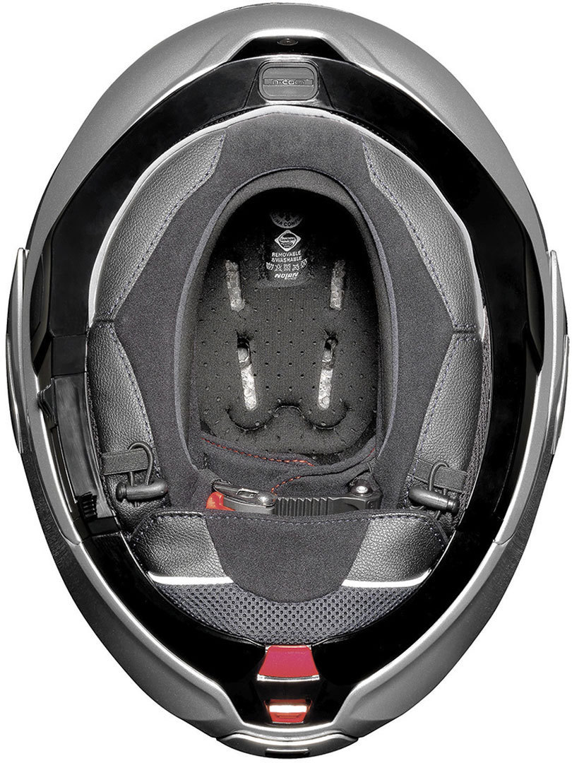 Nolan N100-5 Classic N-Com Casco Argento M (58) Figura 3