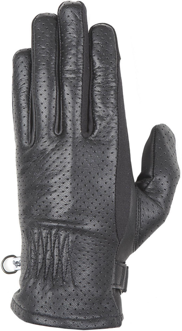 Helstons Candy Air Mănuși perforate pentru motociclete pentru doamne negru 6 Figura 1