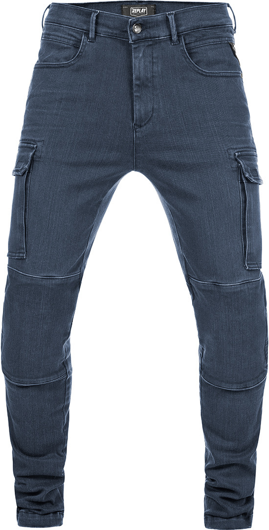 Replay Shift Motorcycle Jeans dark blue Short 36 Figure 2