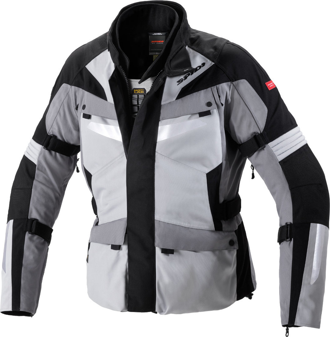 Spidi Alpentrophy H2Out Motorcycle Textile Jacket black/grey M Figure 1