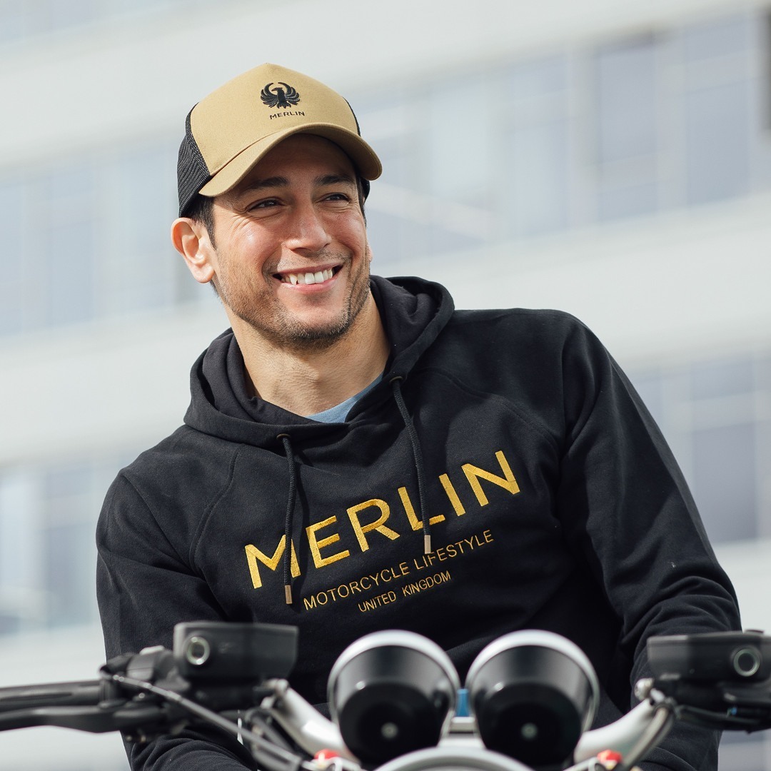 Merlin Burford Core Trucker Cap Kaki Figura 2