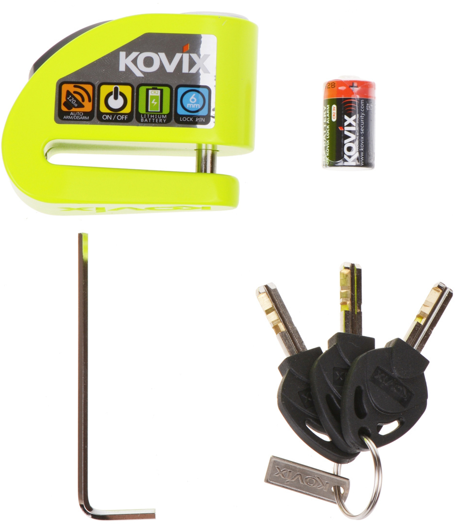 Kovix KD6 Blocaj pe disc de frână verde Figura 3