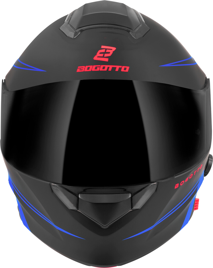 Bogotto H271 BT Taog Bluetooth Cască Negru mat/roșu/albastru M Figura 5