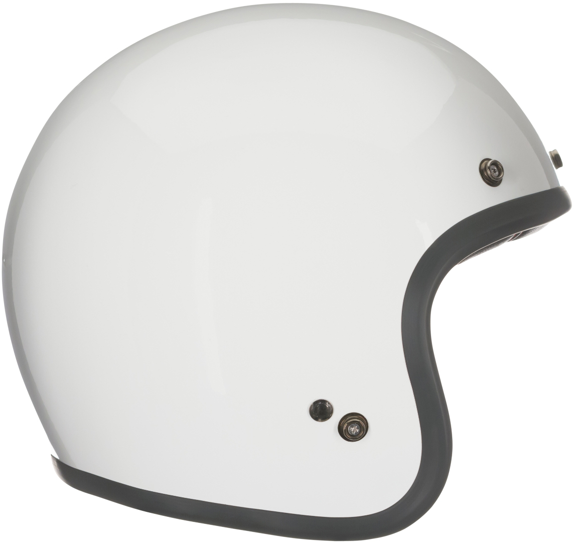 Bell Custom 500 DLX Solid Capacete Jet Branco S (55/56) Figura 3