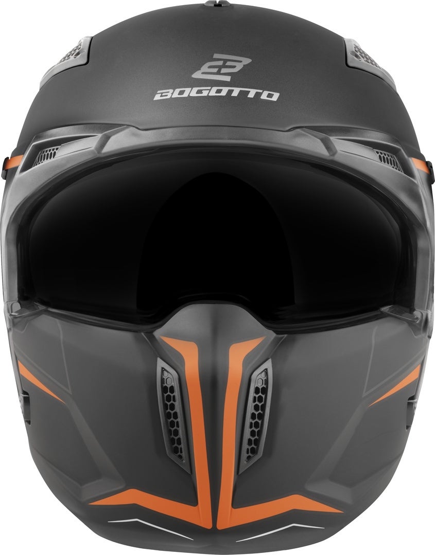 Bogotto Radic WN-ST 22.06 Hjelm orange/sort M Figur 4