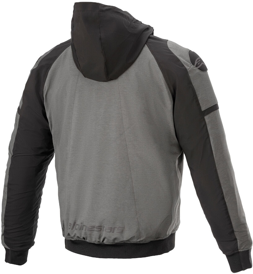Alpinestars Sektor V2 Motorcykel Hoodie grå/svart S Figur 2