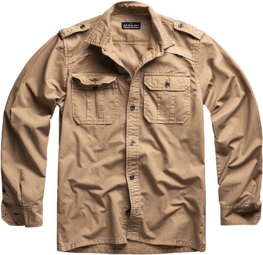 Surplus M65 Basic Long Sleeve Košile béžová XL Obrázek 1