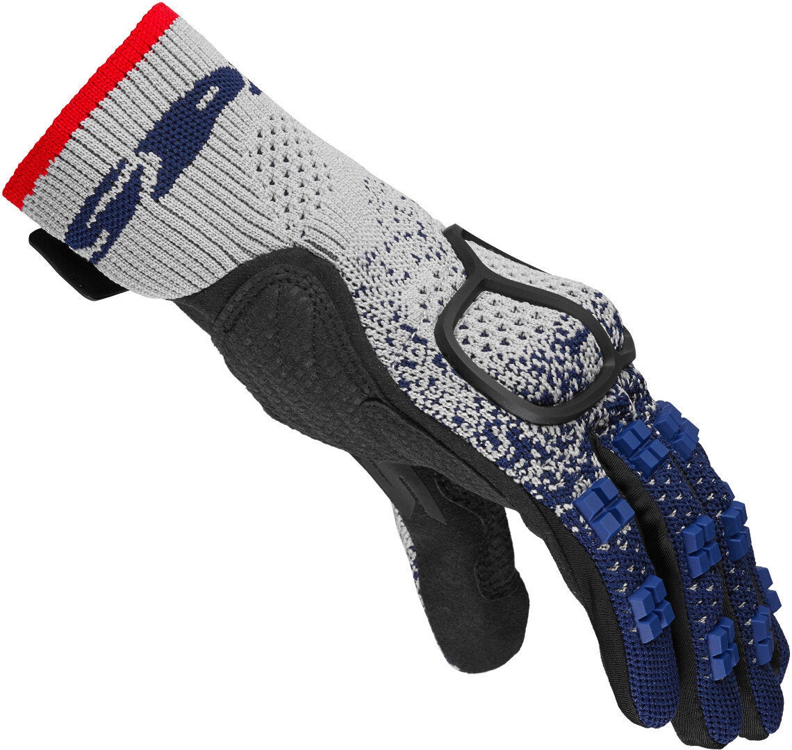 Spidi Cross Knit Tex Motocross handsker blå 3XL Figur 2