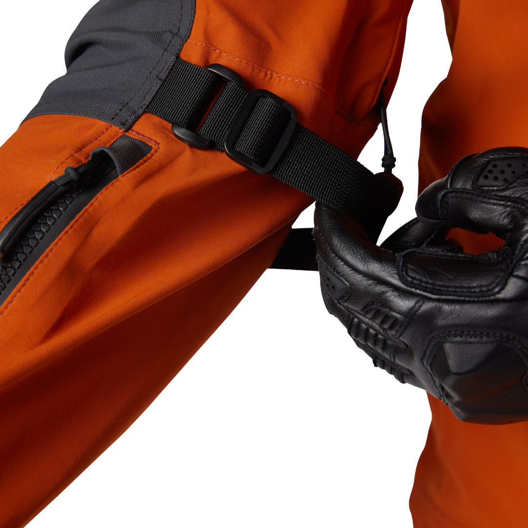 FOX Defend GORE-TEX ADV Motorrad Textiljacke orange/grau L Abbildung 2