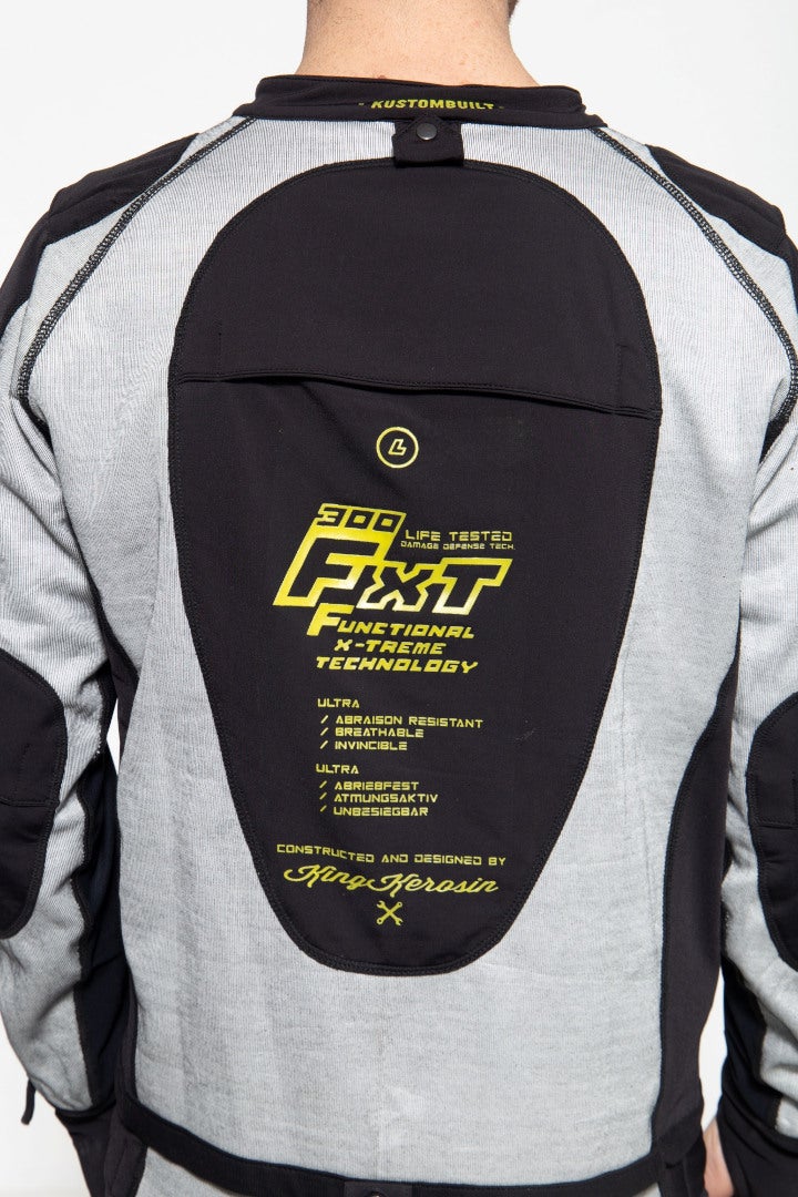 Side view of King Kerosin Motorgear Underbody Protector Jacket