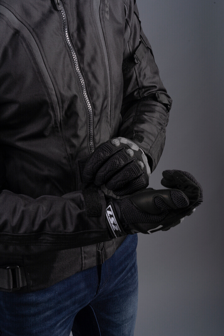 LS2 Sepang waterproof Motorcycle Textile Jacket black/dark grey M Figure 12