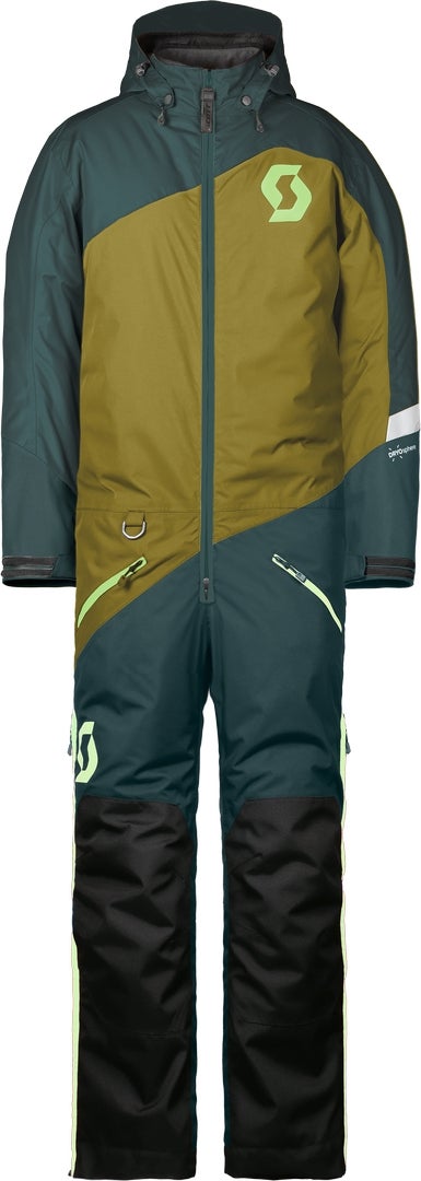 Scott DS Dryo Junior Eendelig jeugd sneeuwscooter pak Teal/Groen M Figuur 1