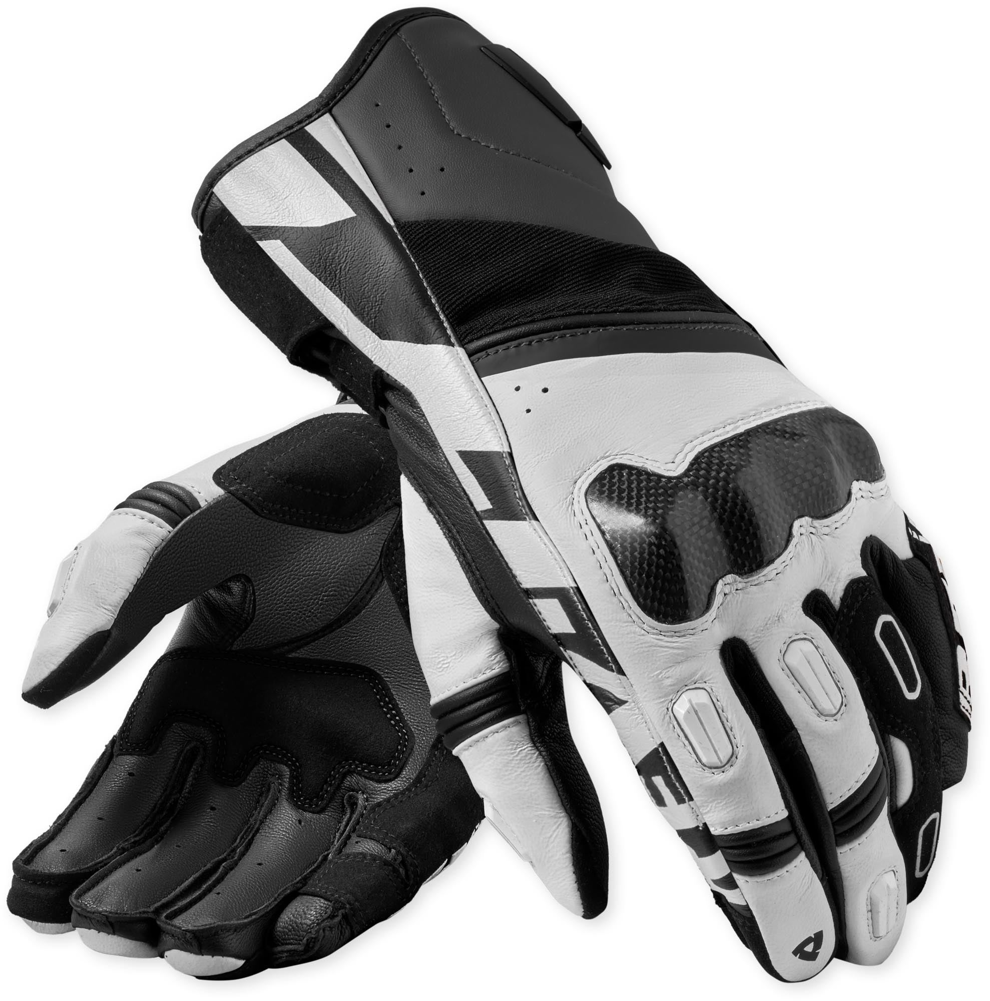 Revit RSR 5 Motorcycle Gloves black/white 2XL Figure 1