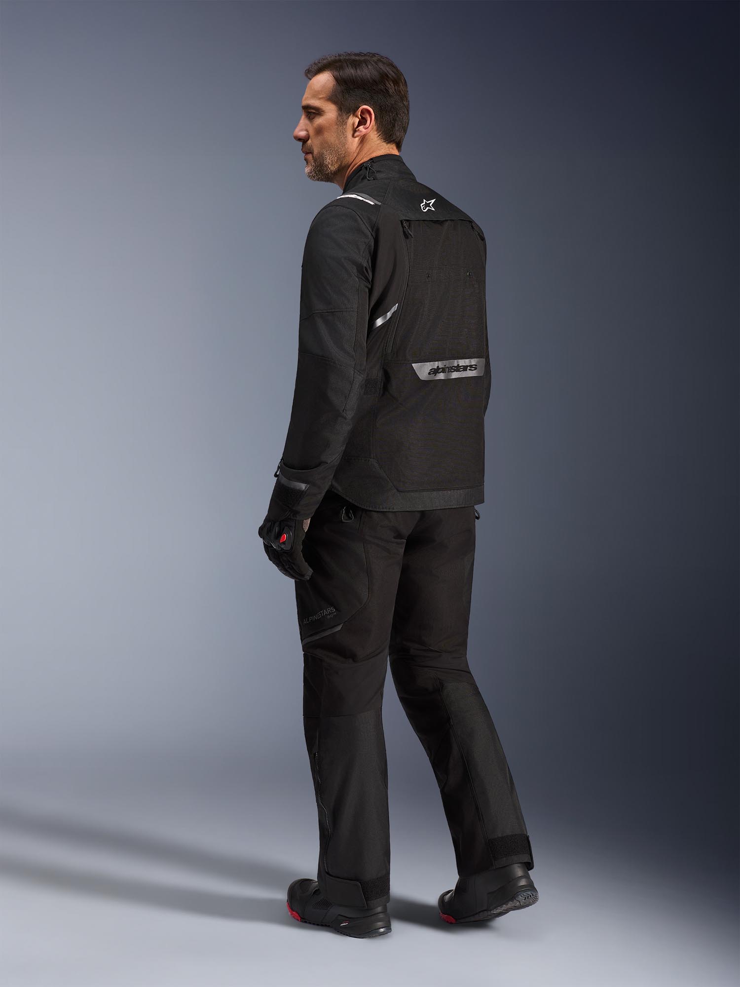 Alpinestars Cusco Drystar Veste textile moto imperméable noir 5XL Figure 6
