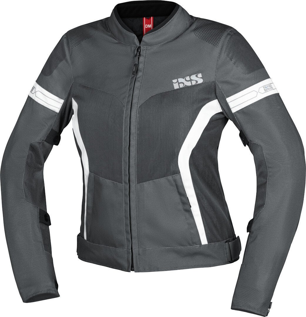 IXS Trigonis-Air Damen Motorrad Textiljacke grau 3XL Abbildung 1