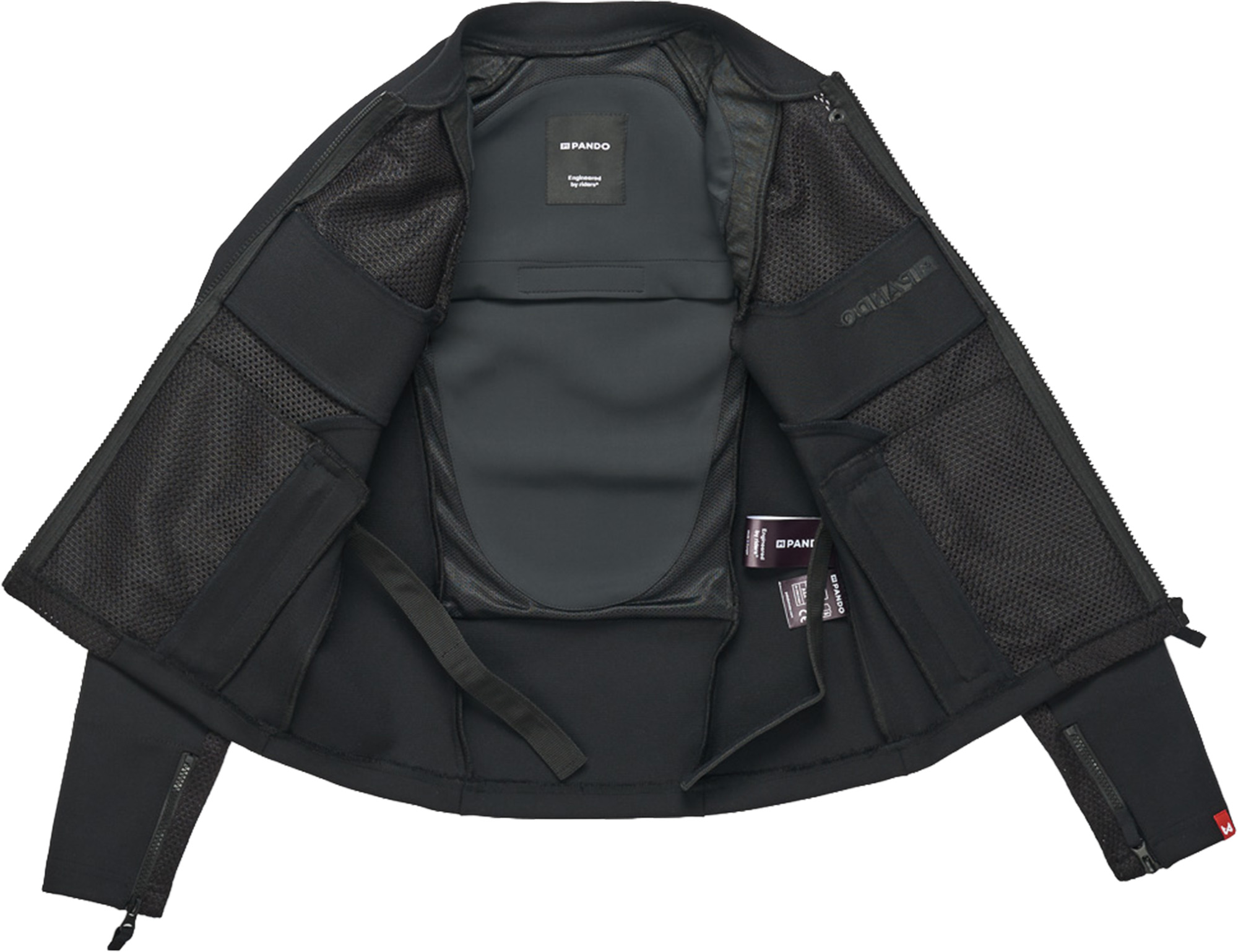 Pando Moto Stealth Stealth Dames Motorfiets Textieljas M Figuur 3