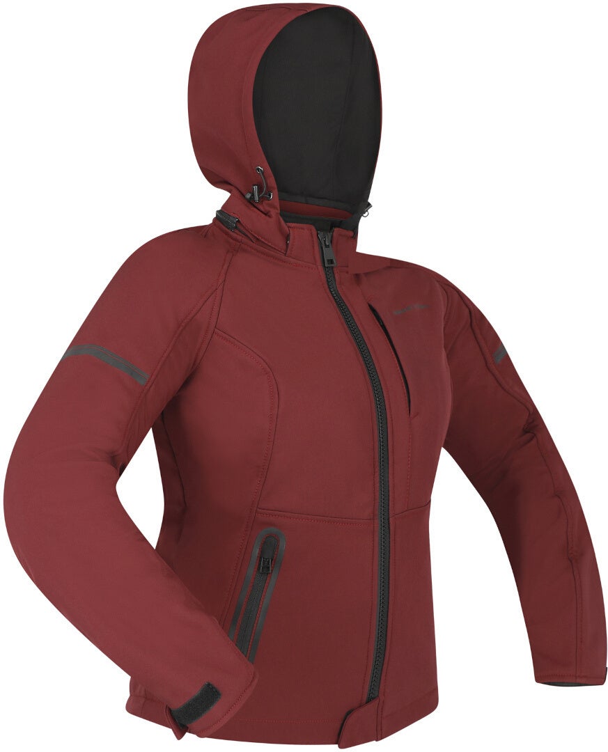 Richa Vanquish 2 Giacca tessile moto da donna Rosso Borgogna L Figura 4