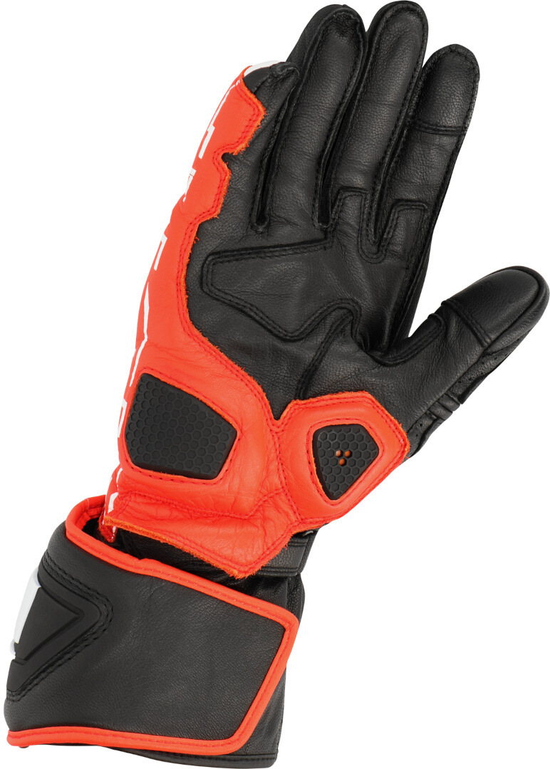 Richa Stradale Motorcycle Gloves black/red/white M Figure 3