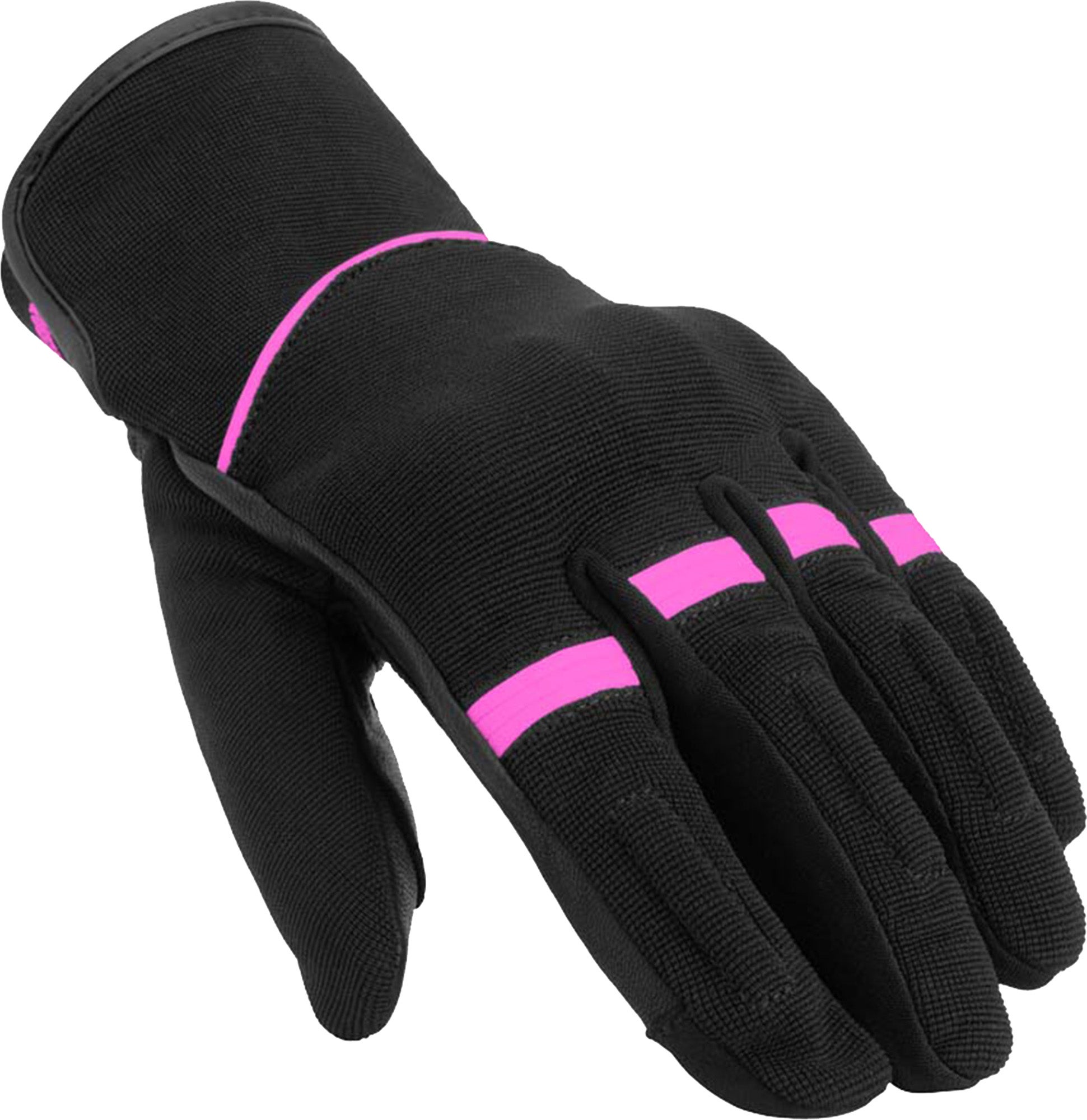 Rusty Stitches Bonnie V3 Luvas de Motocicleta Femininas preto/rosa M Figura 1