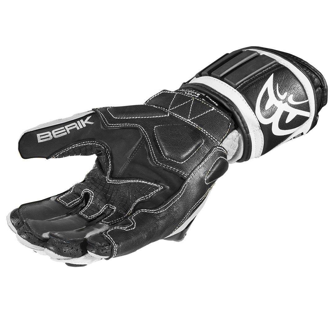 Berik Segullo Motorcykel handsker hvid/sort L Figur 3