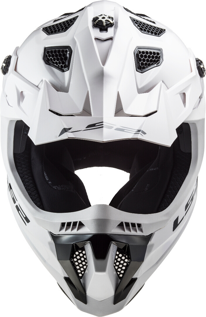 LS2 MX700 Subverter Evo II Solid Casco da motocross Bianco M (57/58) Figura 7