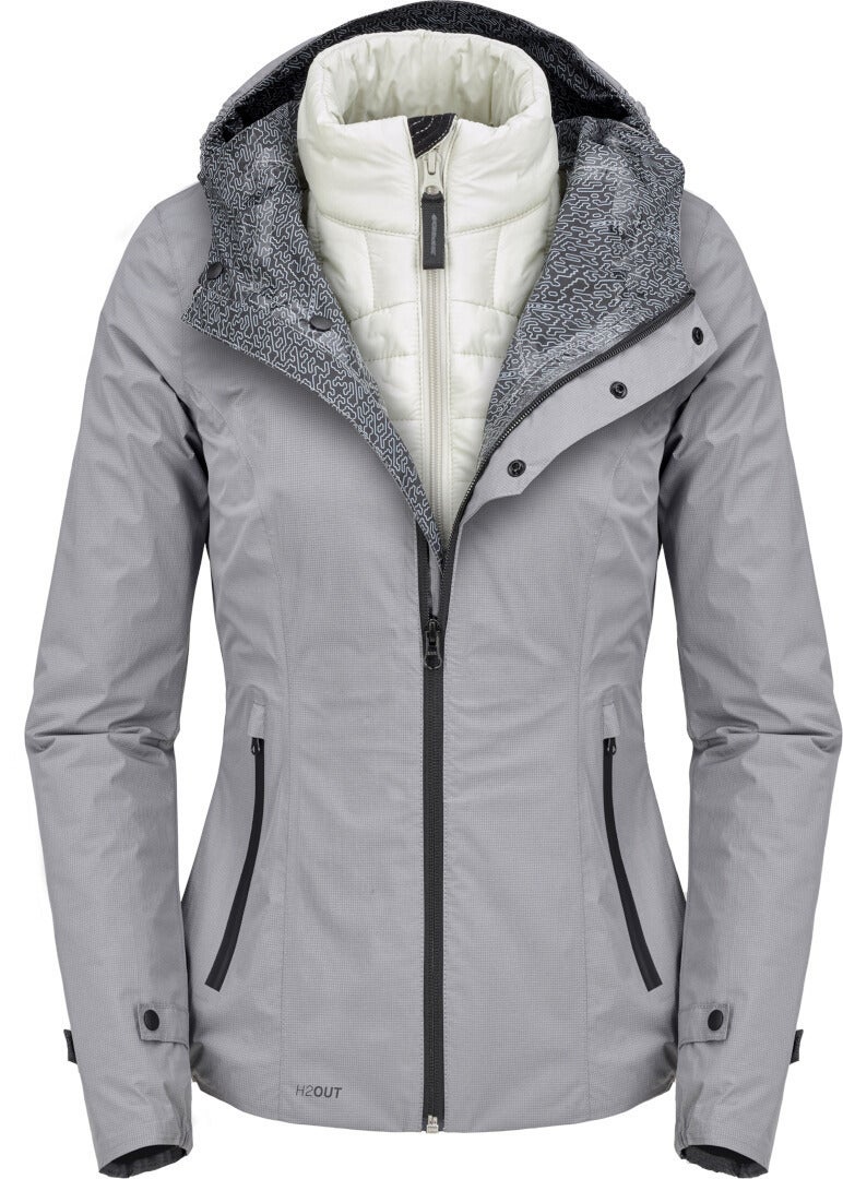 Side view of Spidi Rain H2Out waterproof Ladies Motorcycle Hoodie