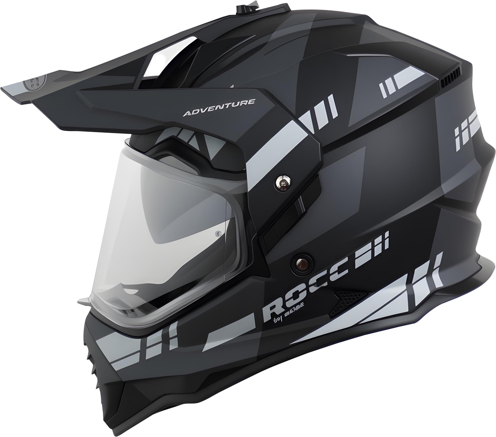 Rocc 500 Kask enduro matowy/szary M (57/58) Rysunek 1