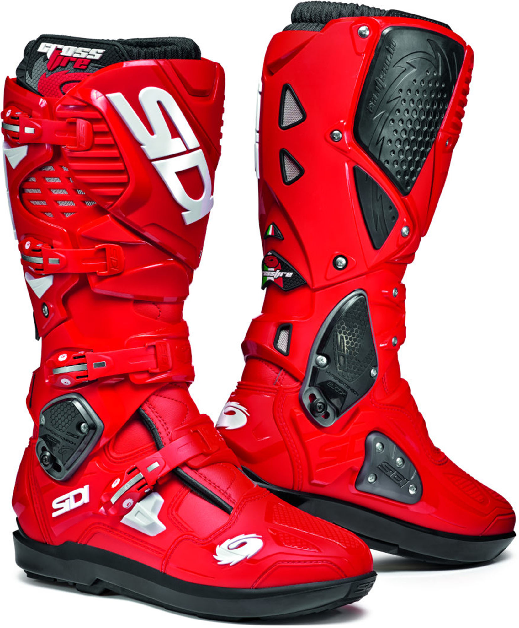 Sidi Crossfire 3 SRS Motocross Boots red 47 Figure 1