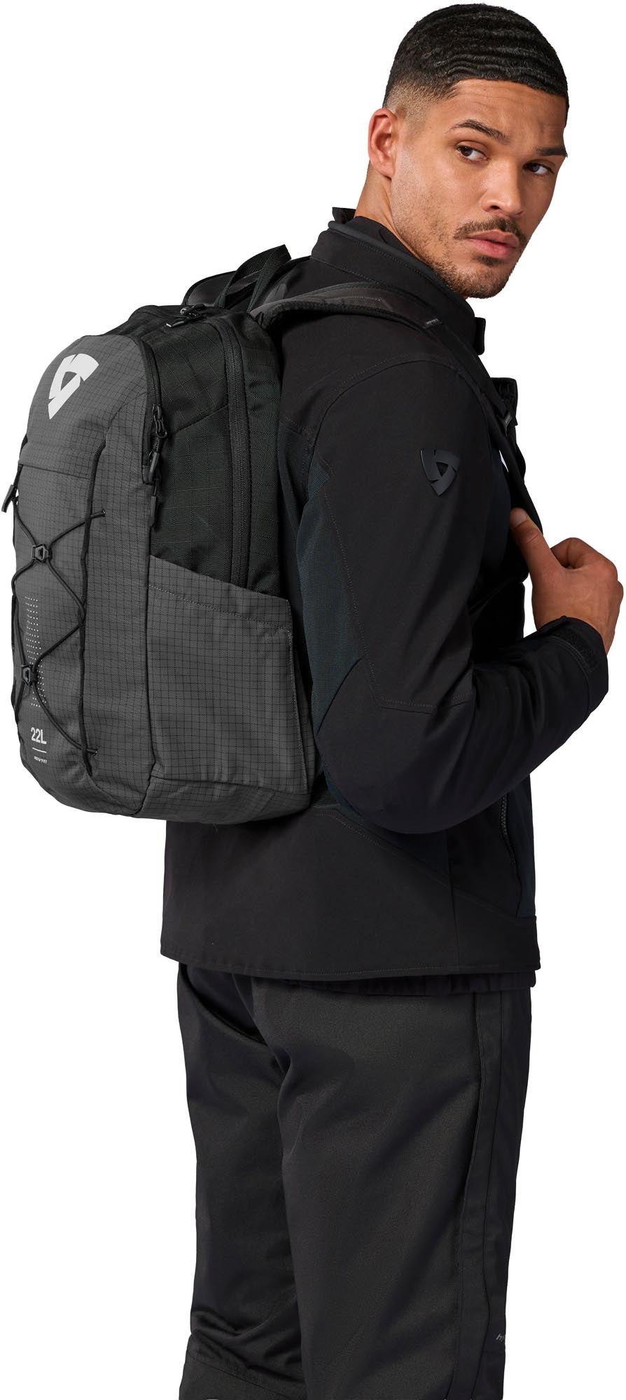 Revit Saroa Rucksack grau/schwarz Abbildung 4