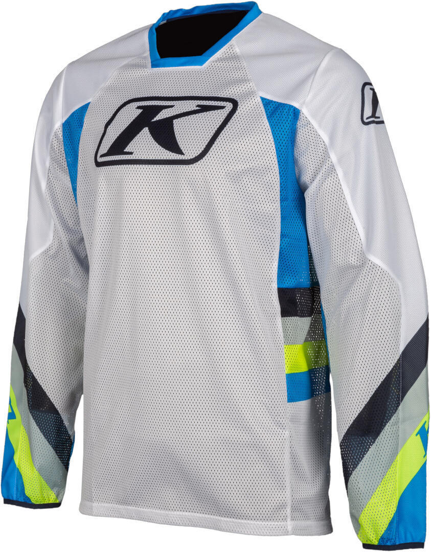 Klim Mojave 2023 Motocross Jersey hellgrau/blau XL Abbildung 1