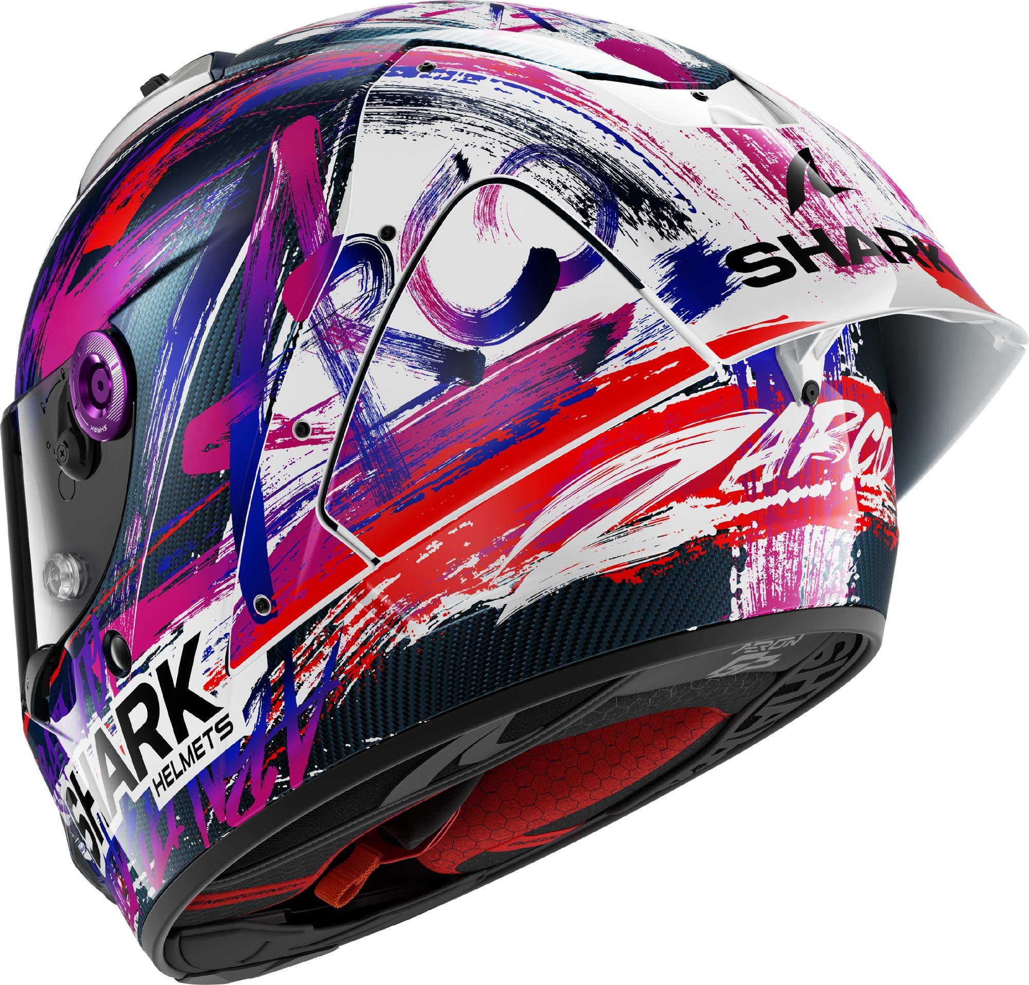 Shark Aeron GP FIM Replica Zarco Signature 2025 Casco M (57/58) Figura 2