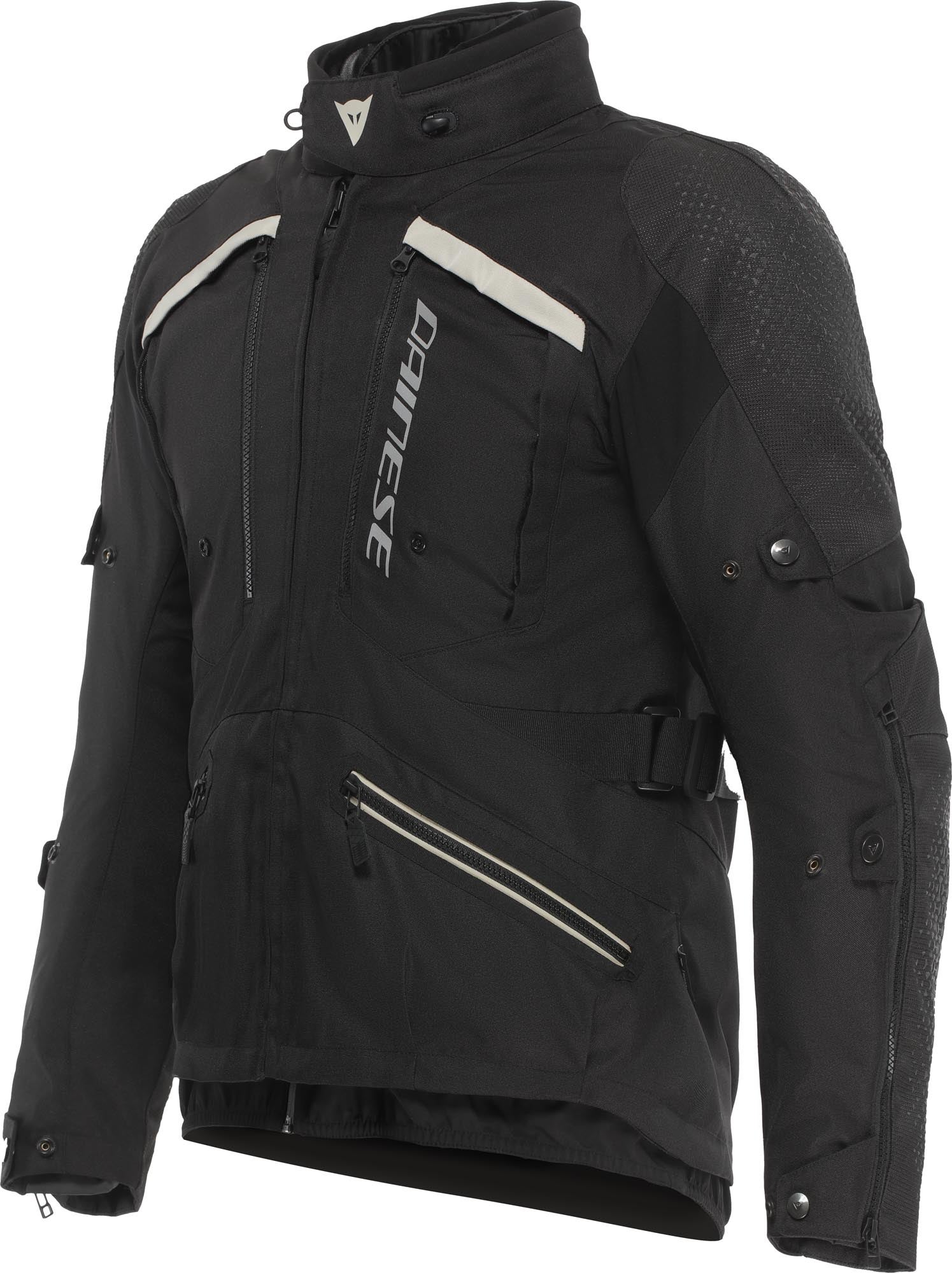 Dainese Gullfoss D-Dry waterdichte motorjas zwart/wit 46 Figuur 1