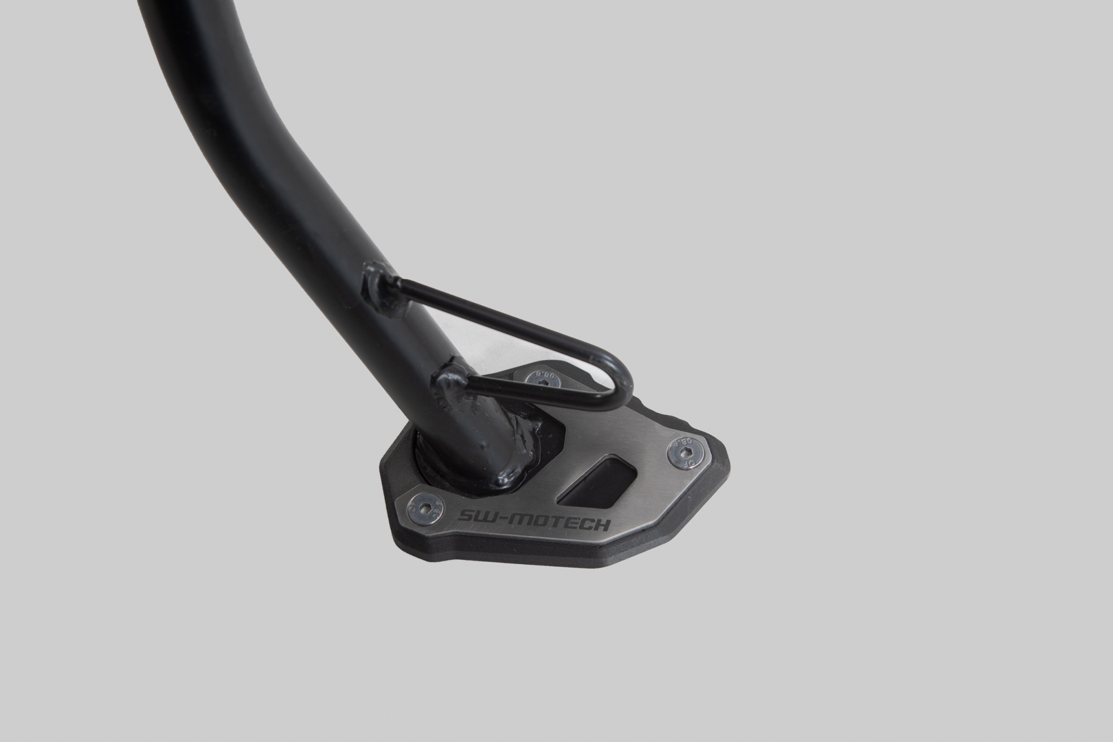 Extensie SW-Motech pentru piciorul lateral - Negru/argintiu. KTM 390 Adventure (19-). Figura 1