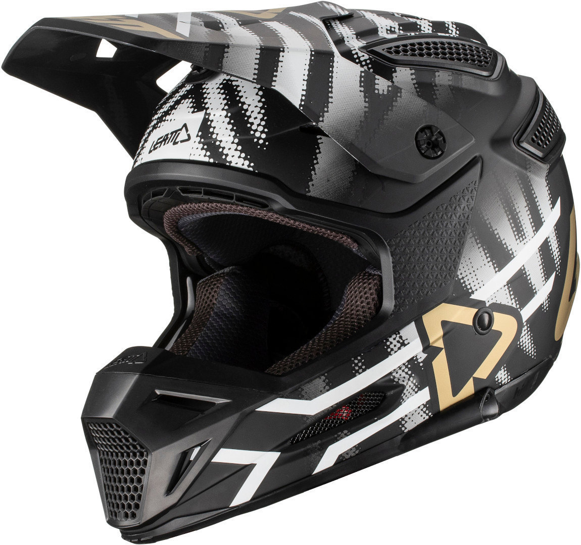 Leatt GPX 5.5 V20.2 Zebra Cască de motocross XS (53/54) Figura 1