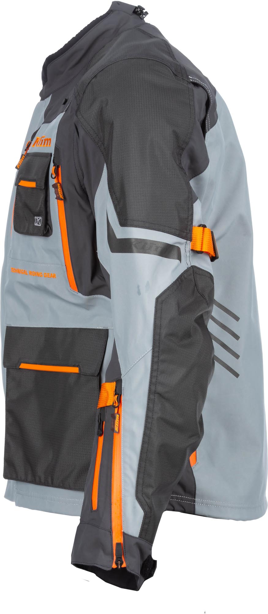 Klim Carlsbad Rogue Gore-Tex Motorrad Textiljacke anthrazit/orange XL Abbildung 3