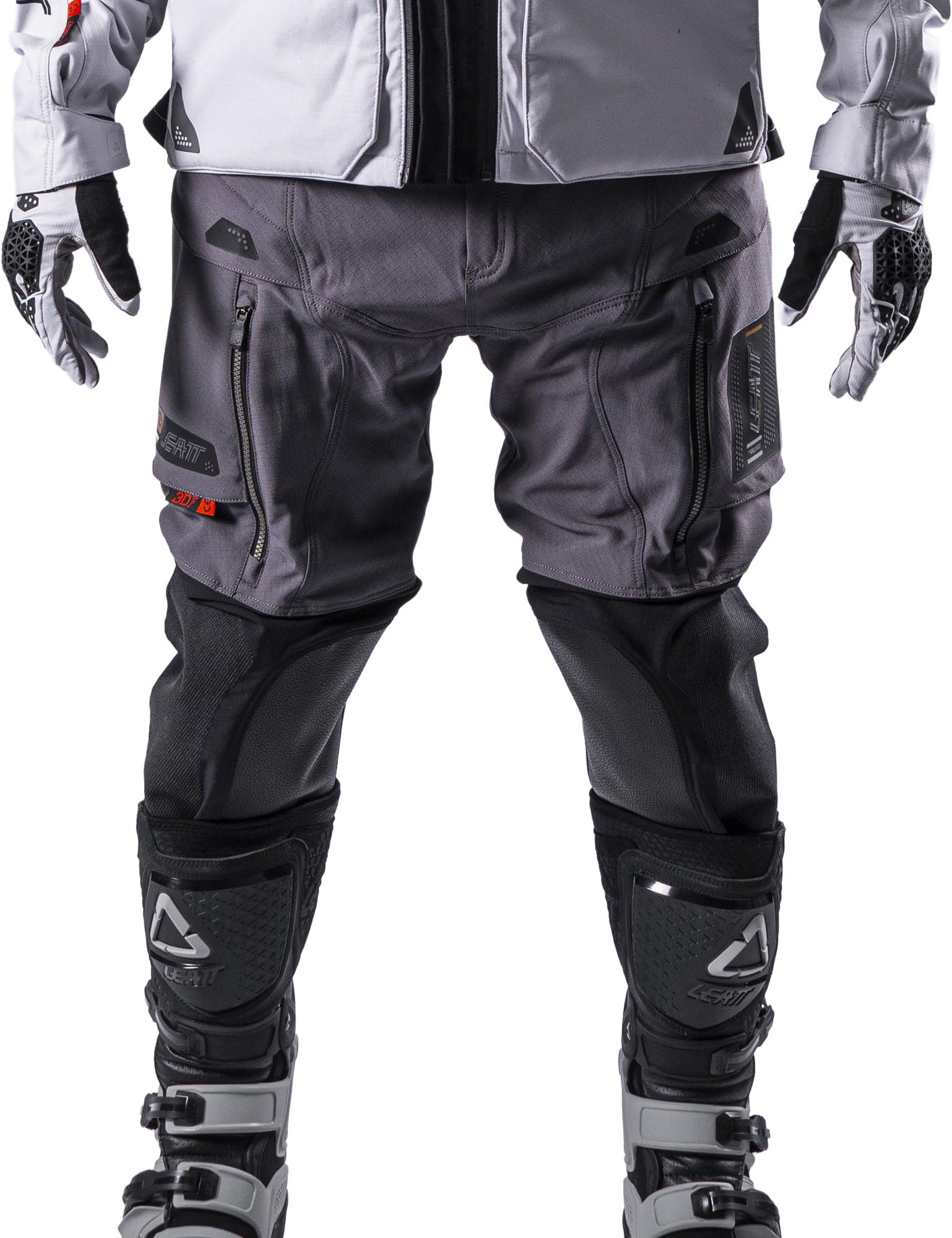Leatt ADV Rally 7.5 HydraDri waterproof Motorcycle Textile Pants black/grey 3XL Figure 3