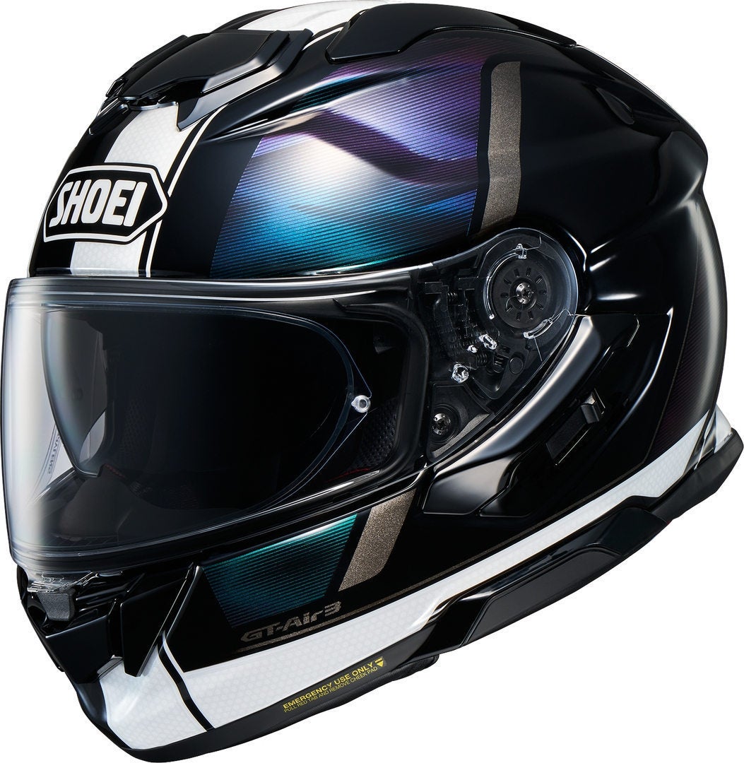 Shoei GT-Air 3 Scenario Casco Bianco/nero M (57/58) Figura 1