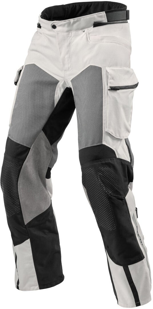 Revit Cayenne 2 Motorrad Textilhose silber M lang Abbildung 1