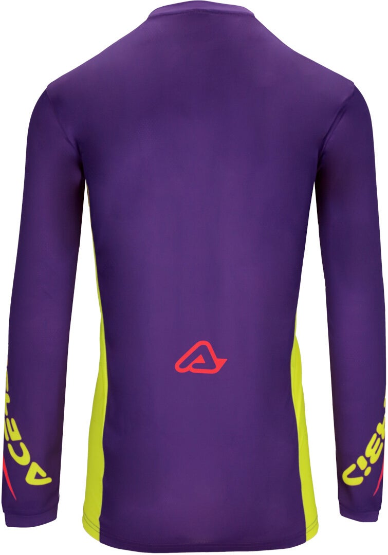 Acerbis MX J-Track Askar Motorcross Jersey paars/rood M Figuur 5
