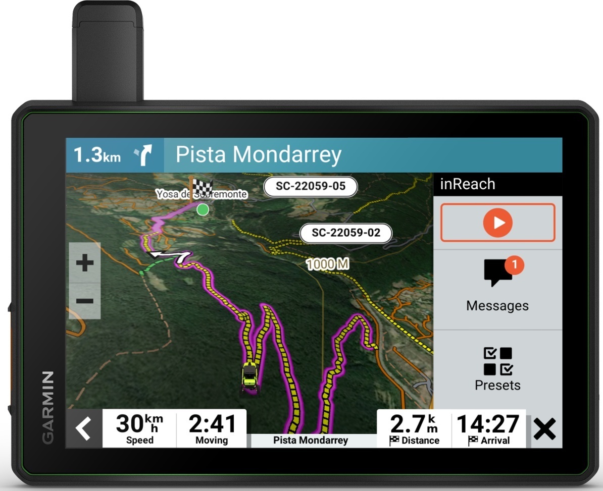 Garmin TREAD® SXS Powersport Edition Sistem de navigație Figura 7