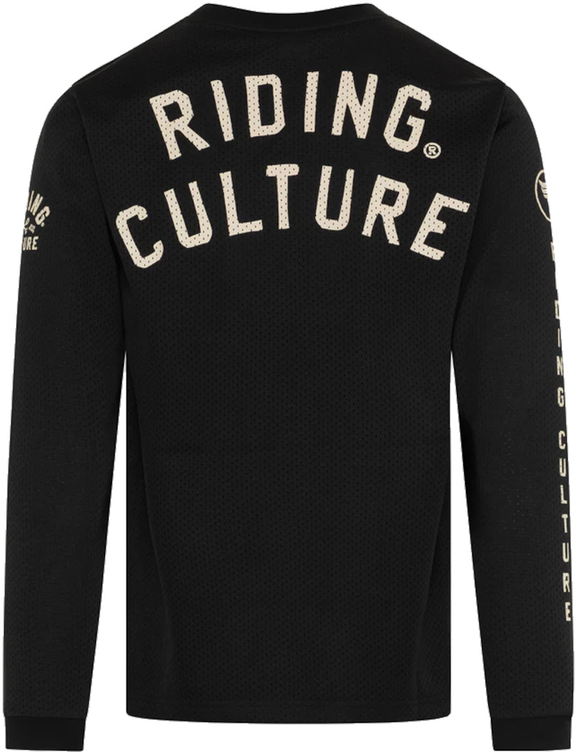 Riding Culture Logo Mesh Tricou de motocross negru XL Figura 2