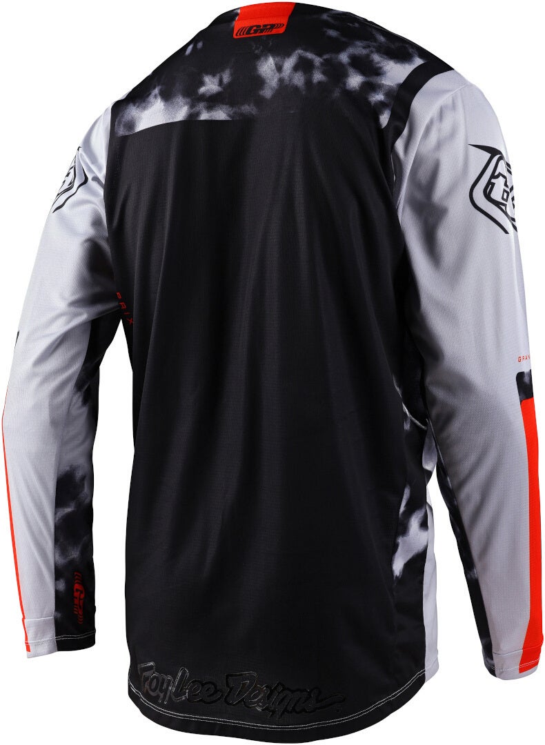 Troy Lee Designs GP Astro 2022 Motocross Jersey grau/orange M Abbildung 2