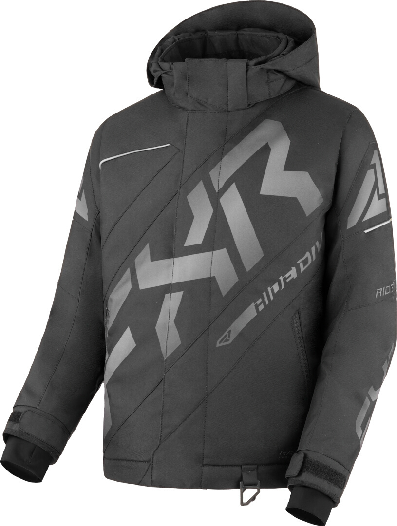 FXR CX Youth Snowmobile Jacket black/grey 12 Figure 1