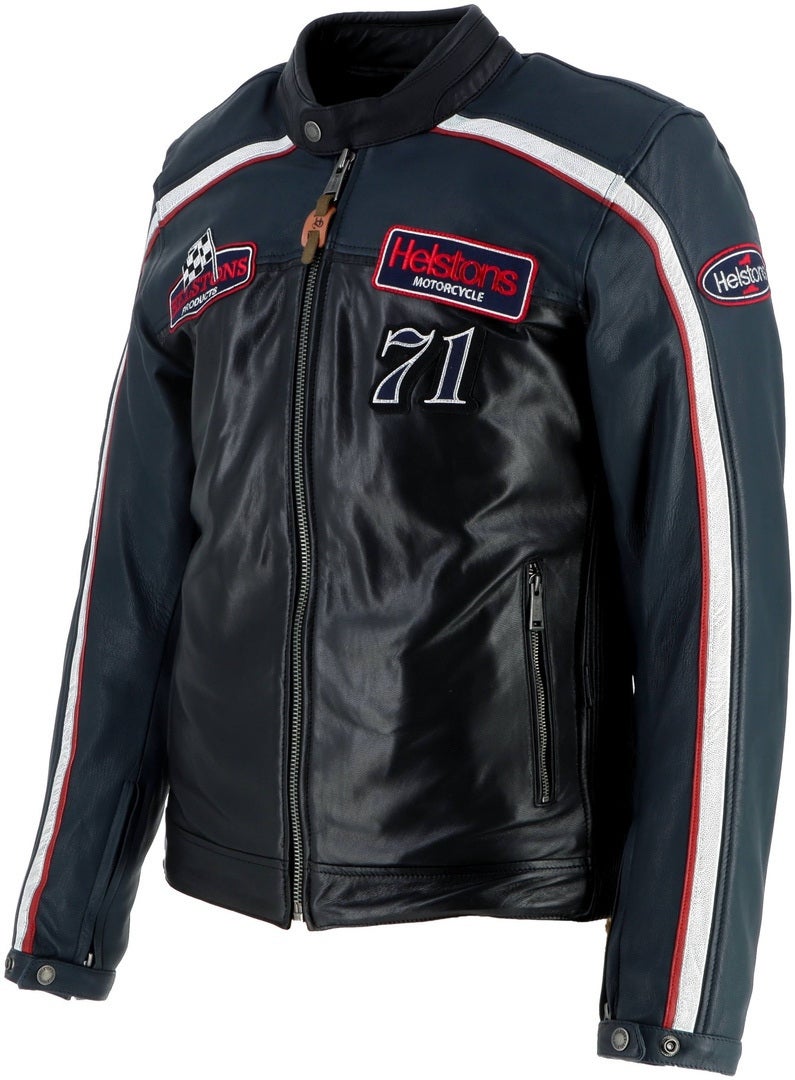 Helstons Formula Sport waterproof Motorcycle Leather Jacket XL Figure 2