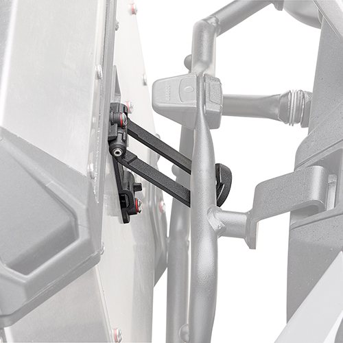 GIVI Trekker 36 Alaska Monokey Sidopannier set Silver 36 Ltr. Figur 5